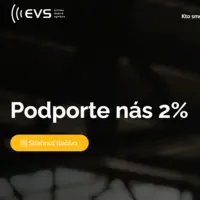 Podporte EVS 2%