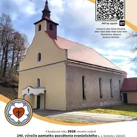 Zbierka na obnovu kostola v CZ ECAV Záriečie